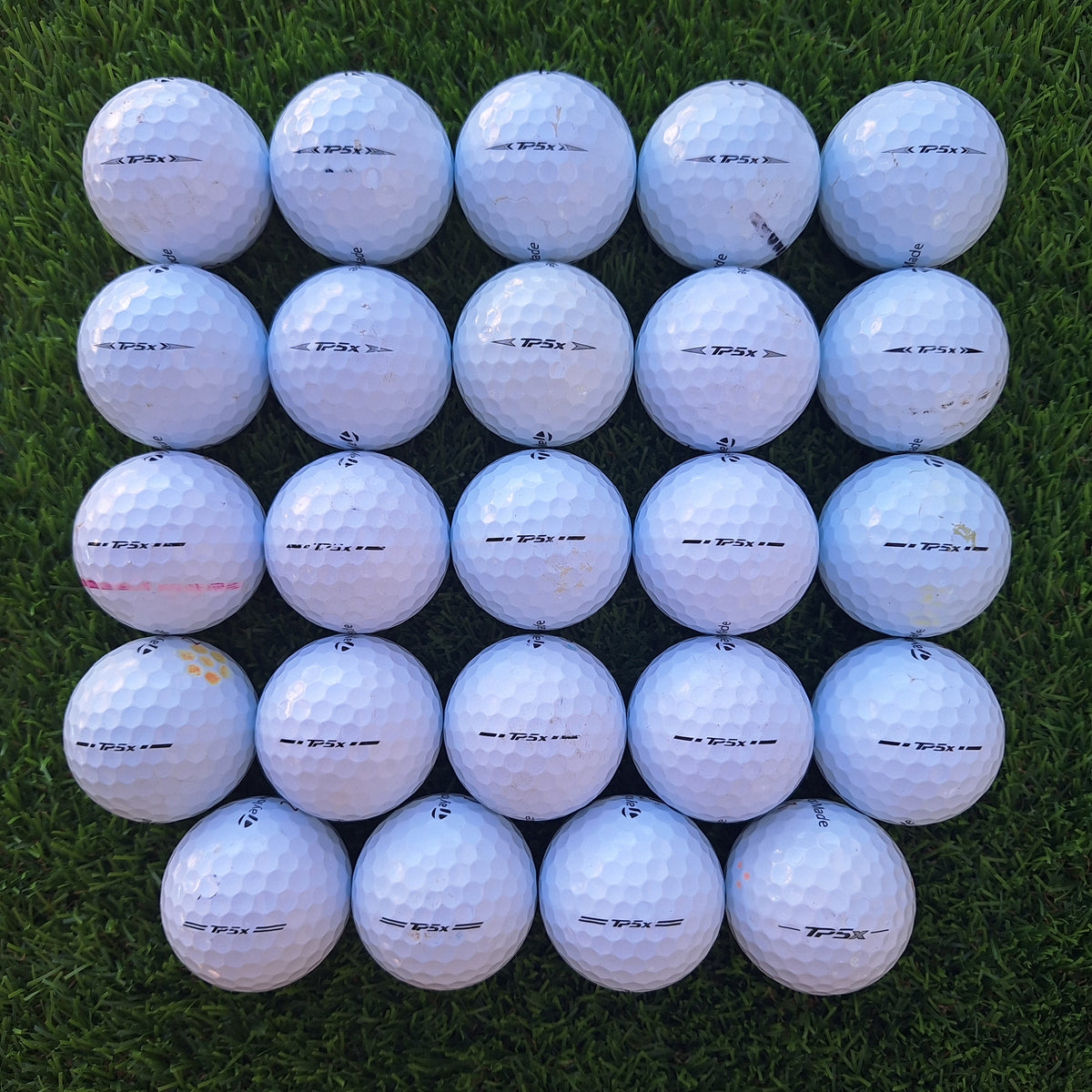 24 Bolas de golf Taylormade TP5x