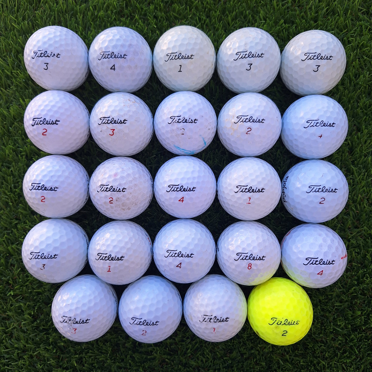 24 Bolas de golf Titleist Mixtas