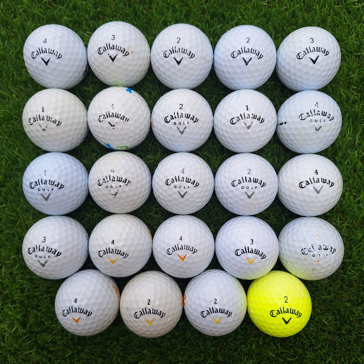 24 Bolas de golf Callaway Warbird