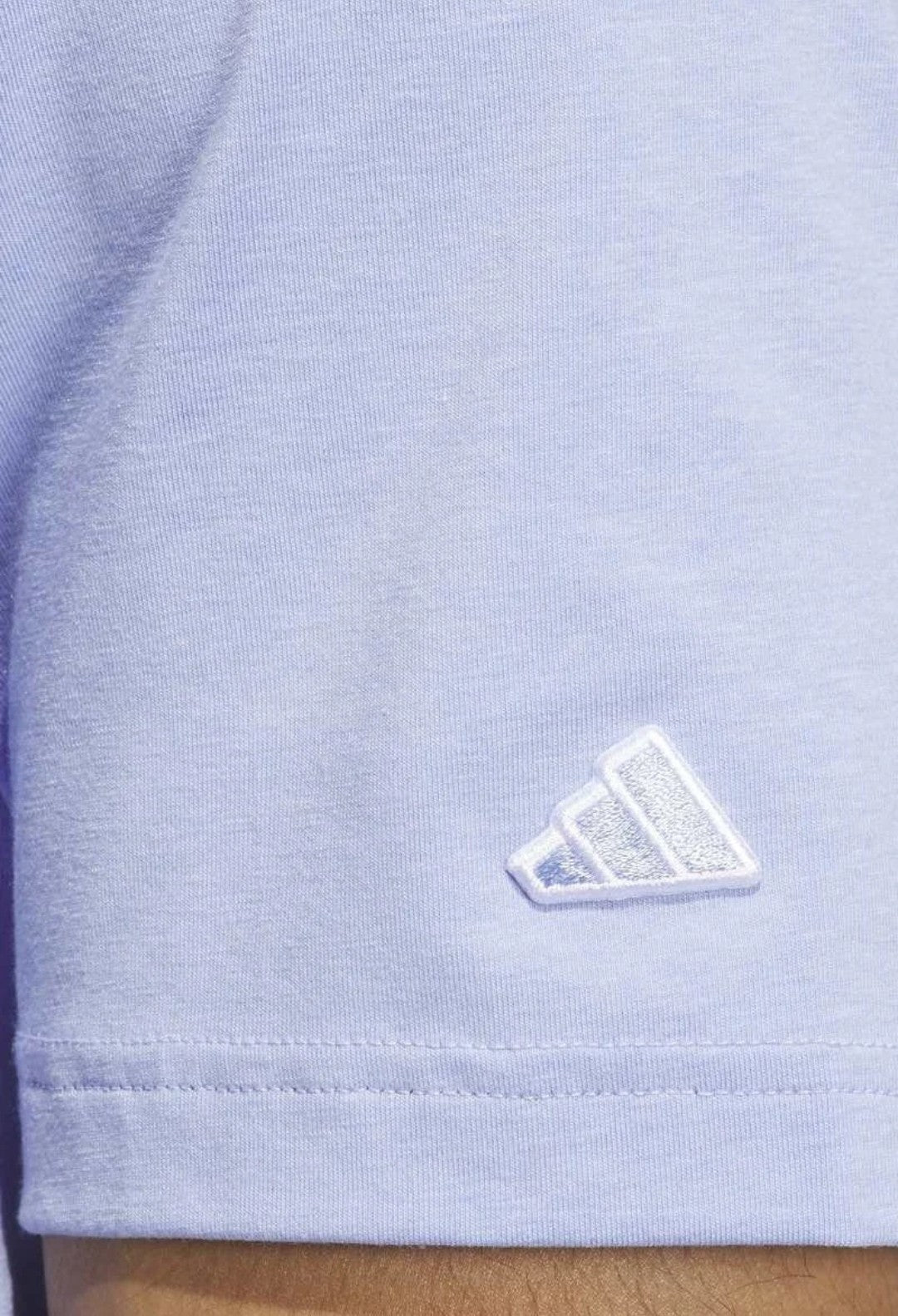 Polo Golf Lila Adidas Hombre