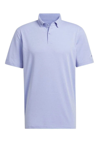 Polo Golf Lila Adidas Hombre
