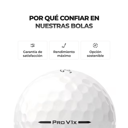 Titleist Pro V1x amarilla