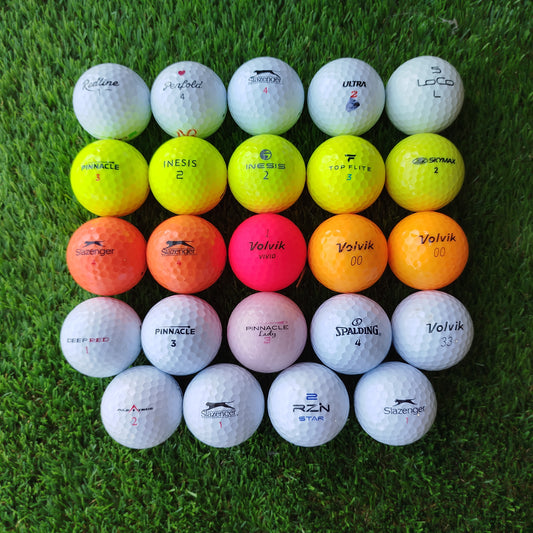 24 Bolas de golf mixtas