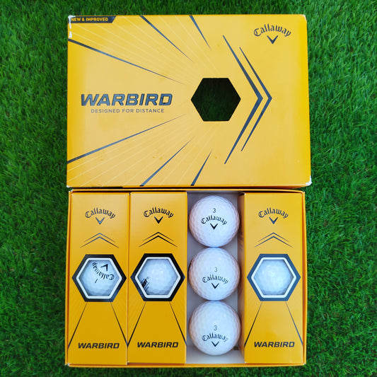 12 Bolas de golf nuevas Callaway Warbird
