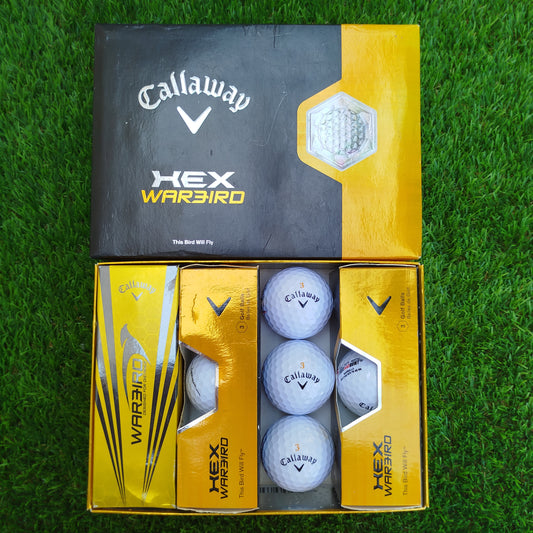 12 Bolas de golf nuevas Callaway Hex Warbird