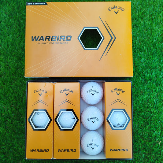 12 Bolas de golf nuevas Callaway Warbird