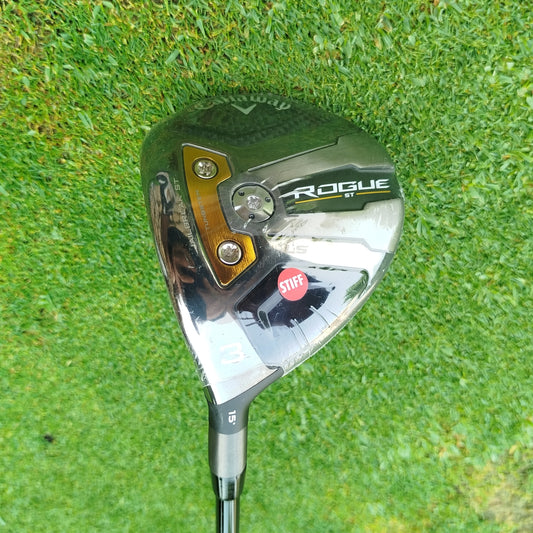 Palo de golf Zurdo Madera 3 15º Callaway Rogue ST
