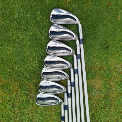 Palos de golf Mujer Hierros 6-SW Ping G LE 3