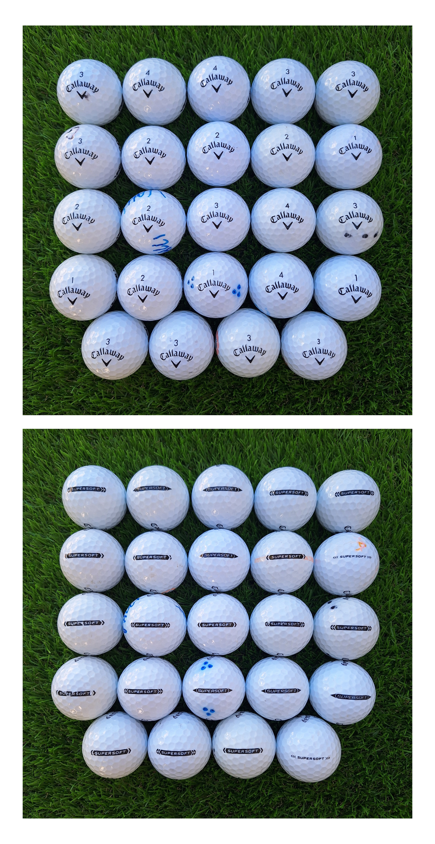 24 Bolas de golf Callaway SuperSoft