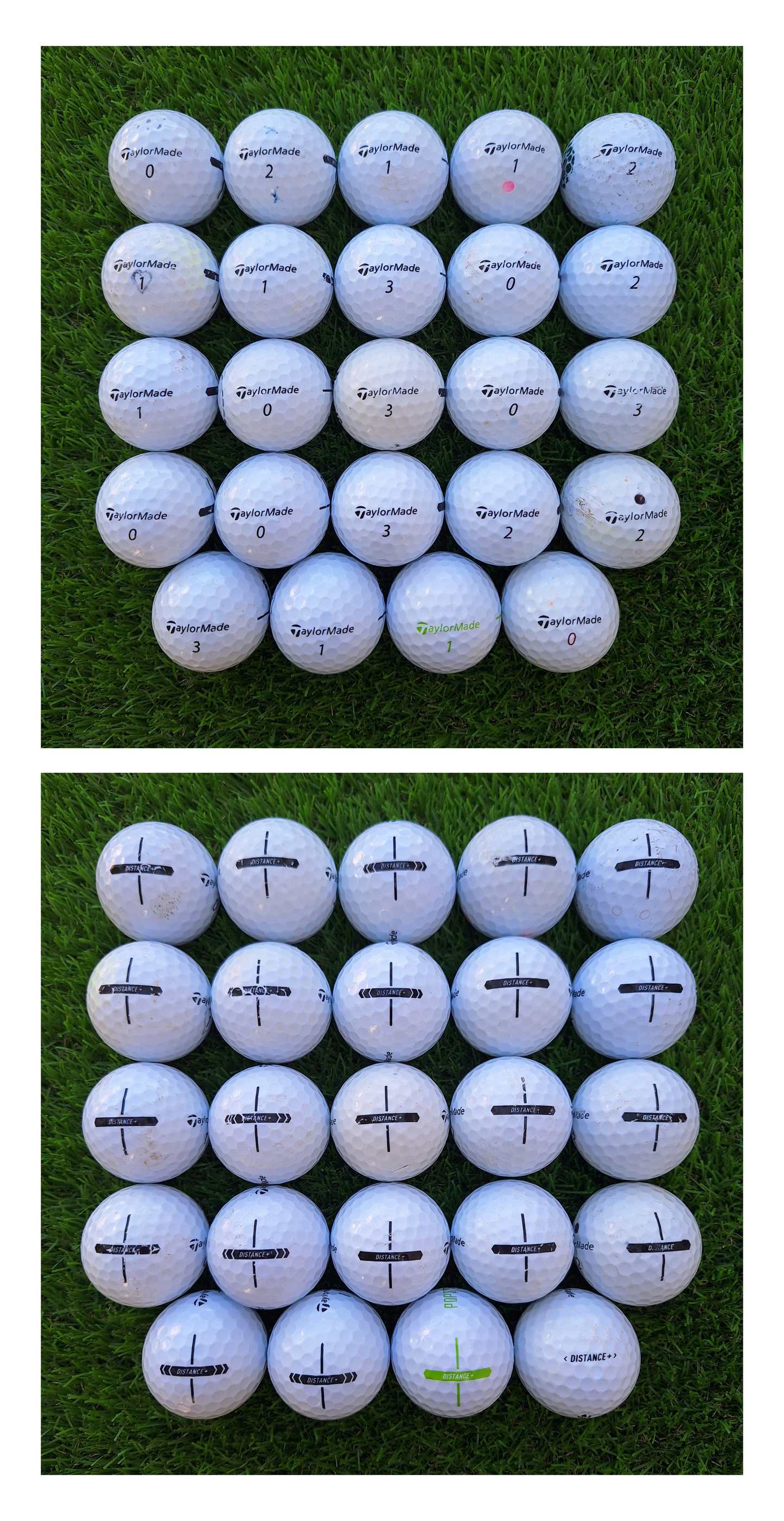 24 Bolas de golf Taylormade Distance