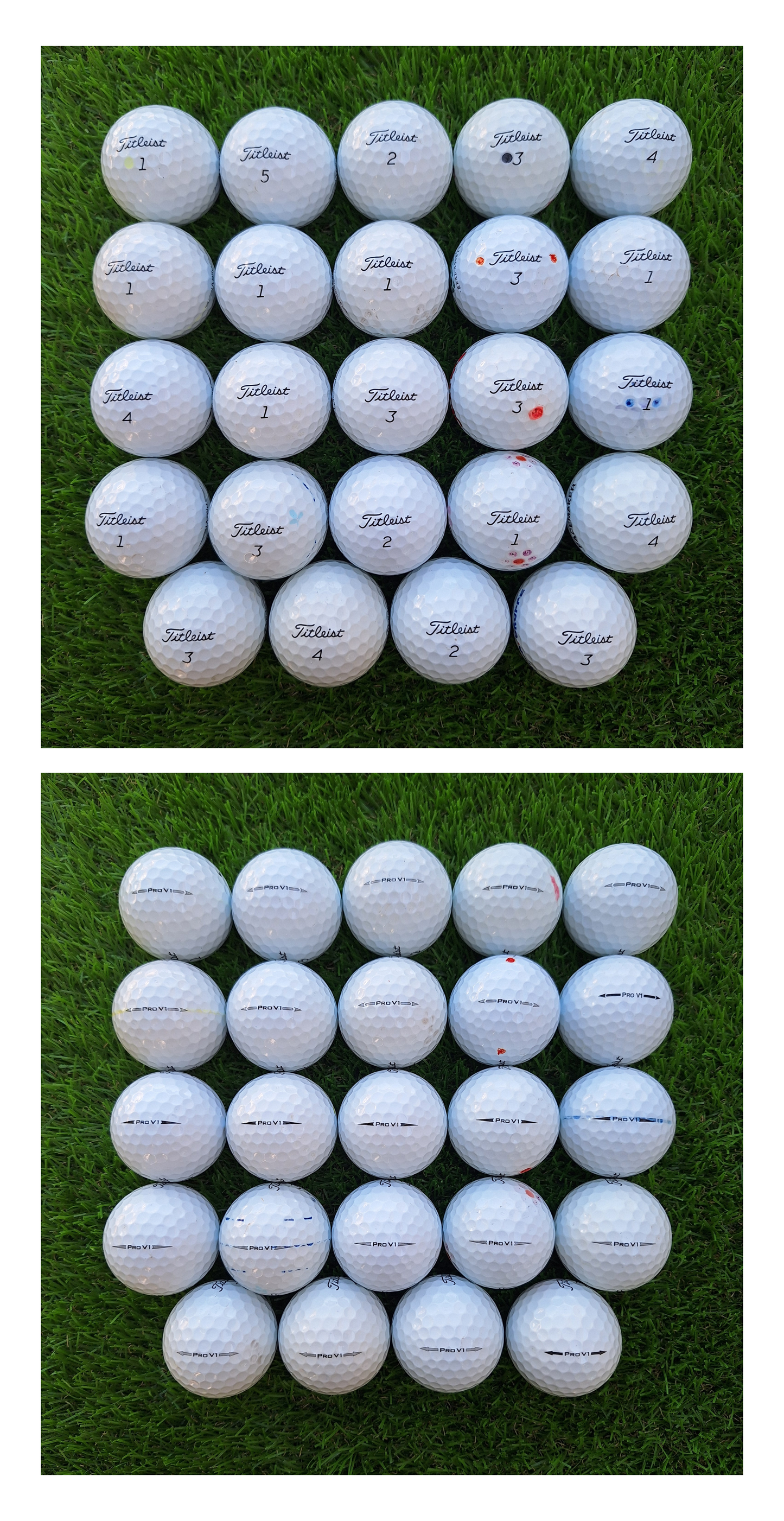 24 Bolas de golf Titleist ProV1