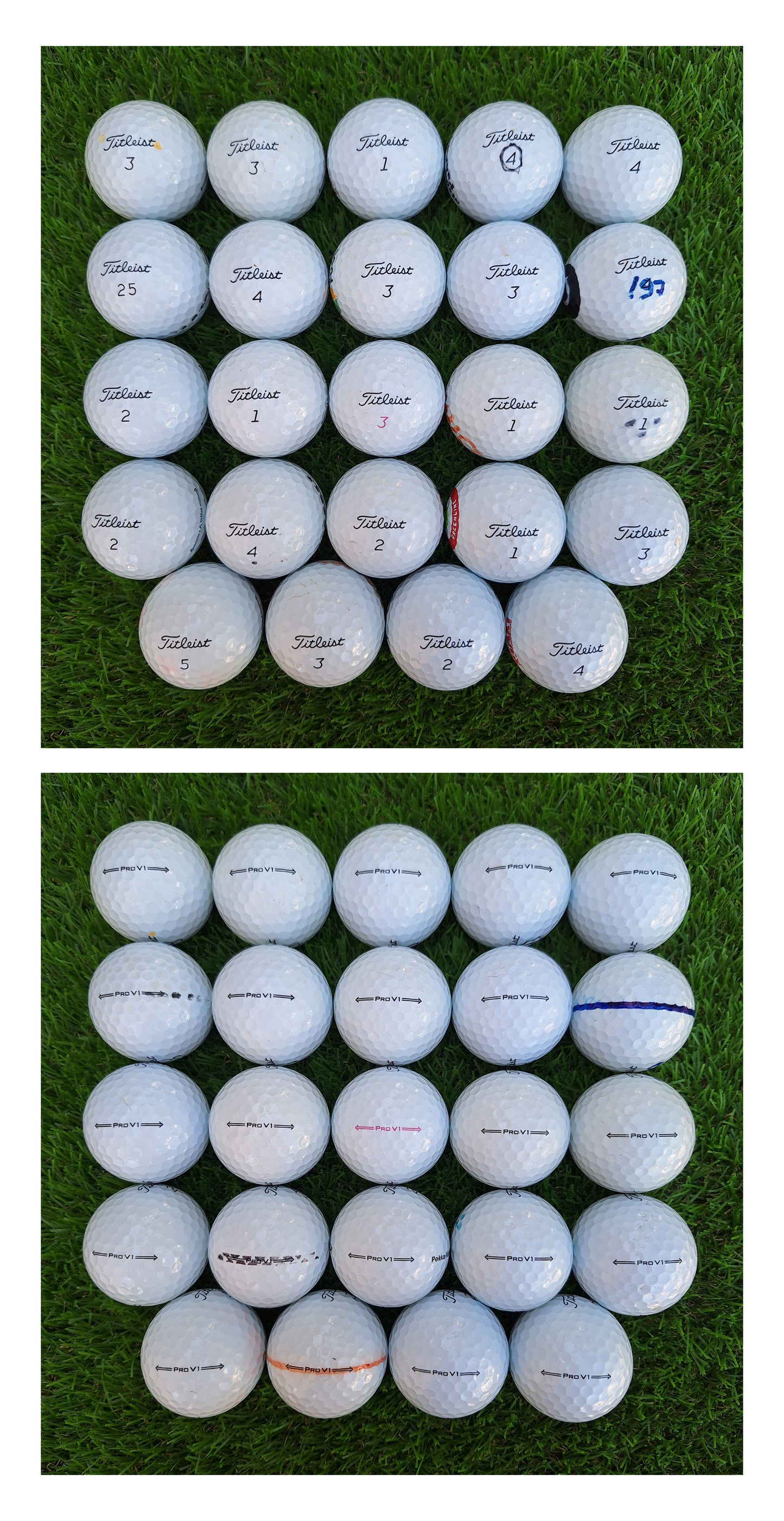 24 Bolas de golf Titleist ProV1