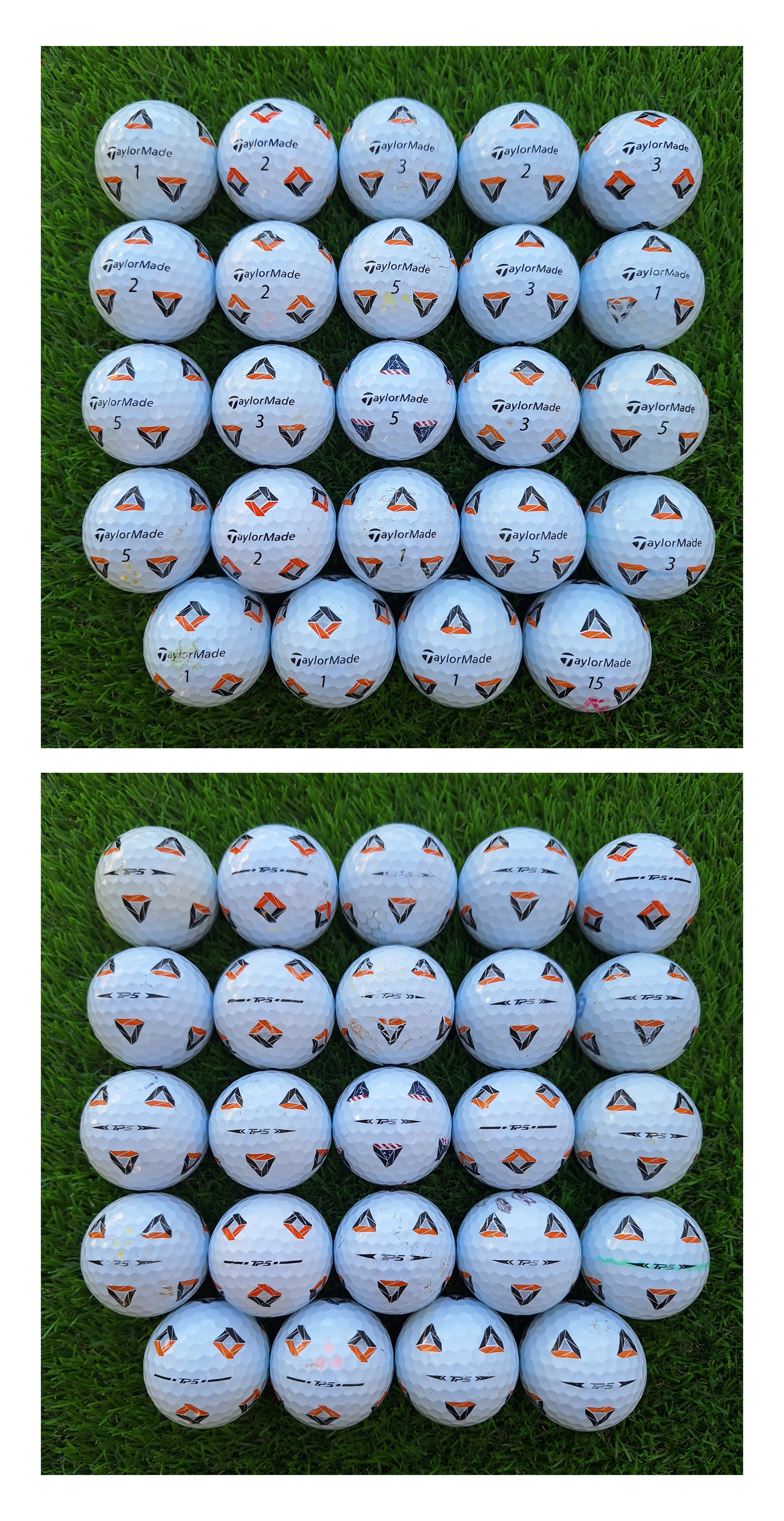 24 Bolas de golf Taylormade TP5