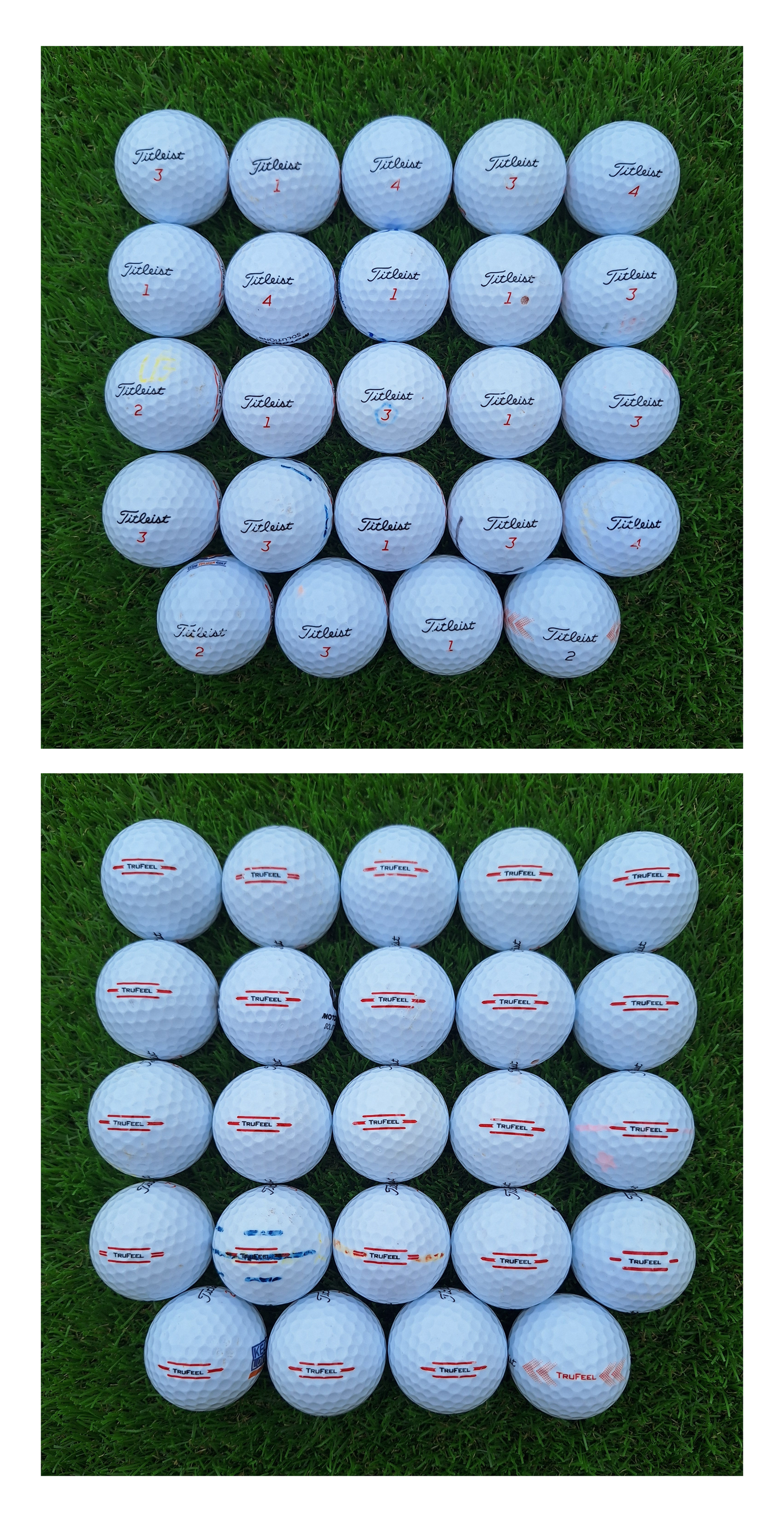 24 Bolas de golf Titleist Trufeel