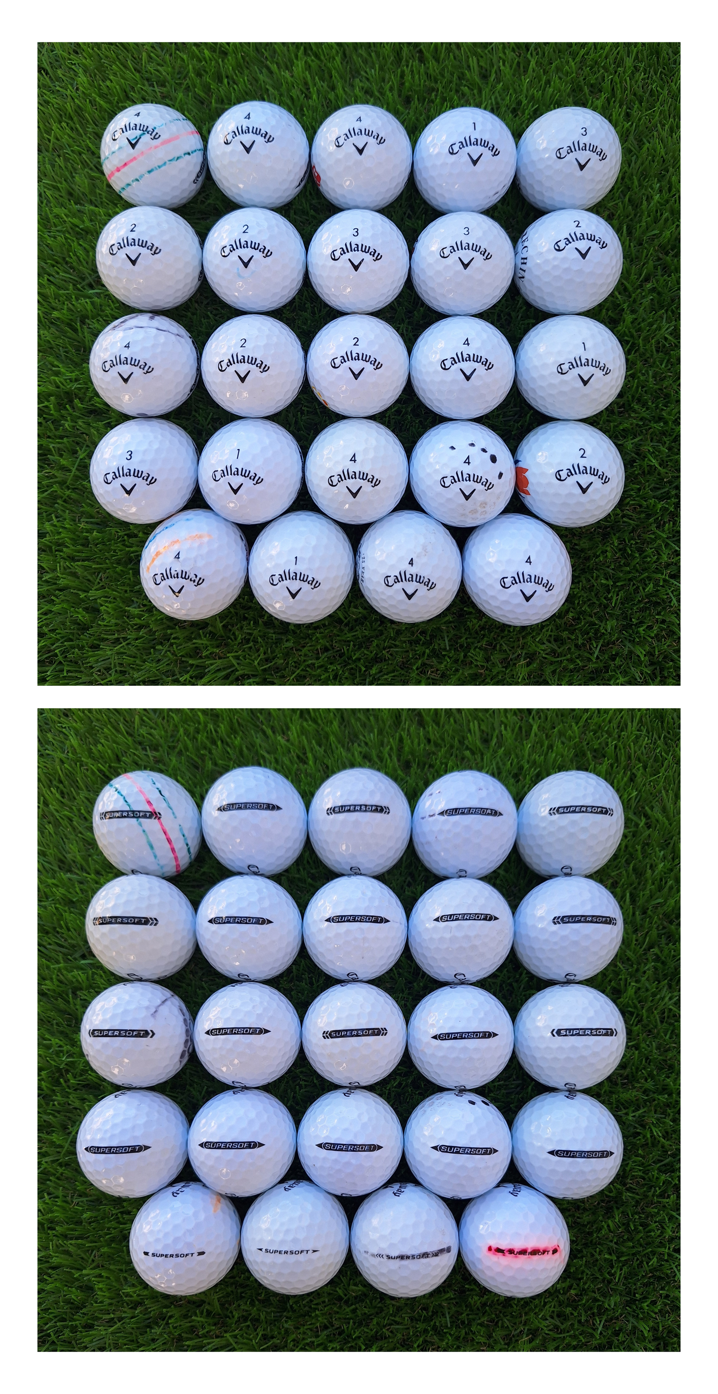24 Bolas de golf Callaway SuperSoft