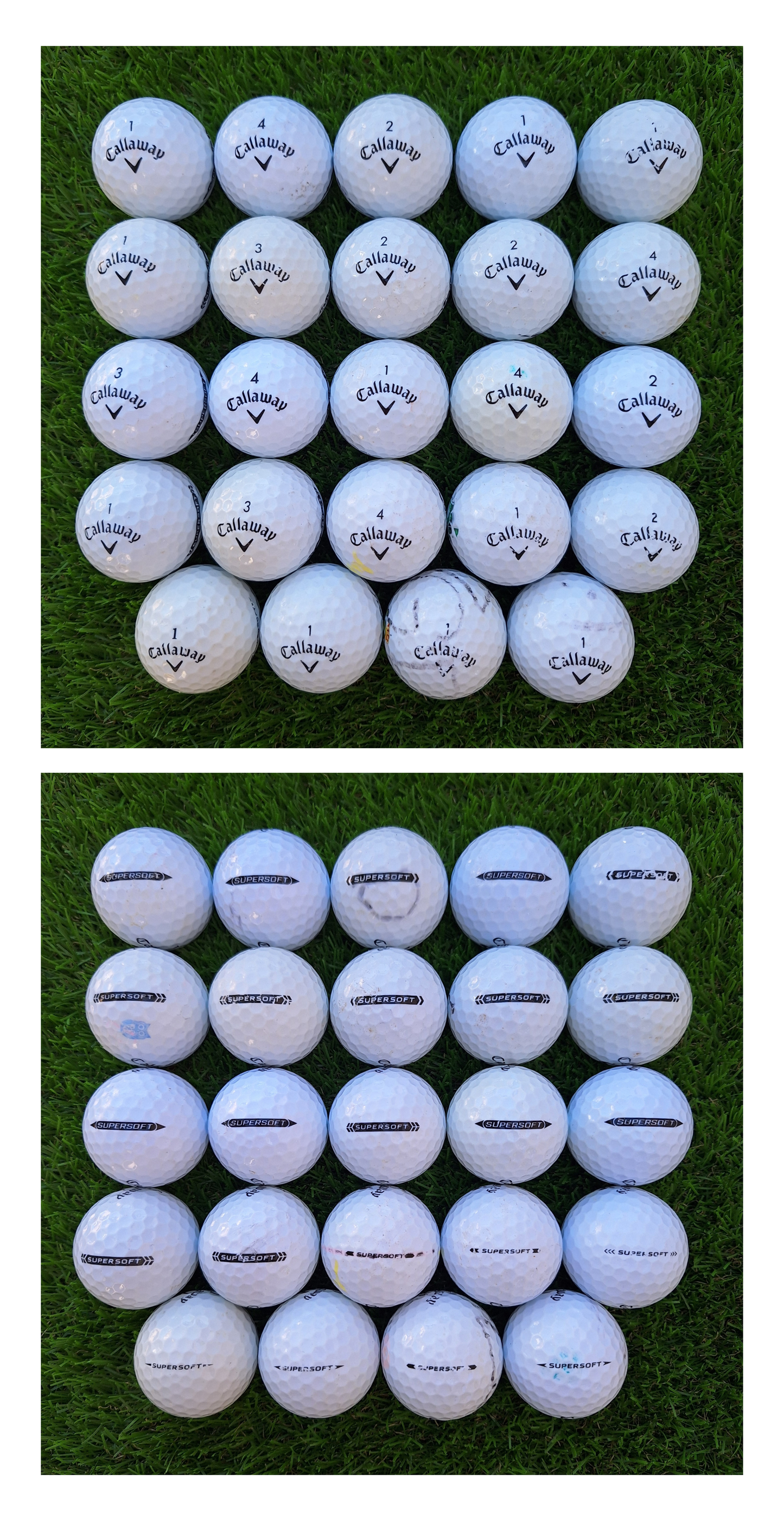 24 Bolas de golf Callaway SuperSoft