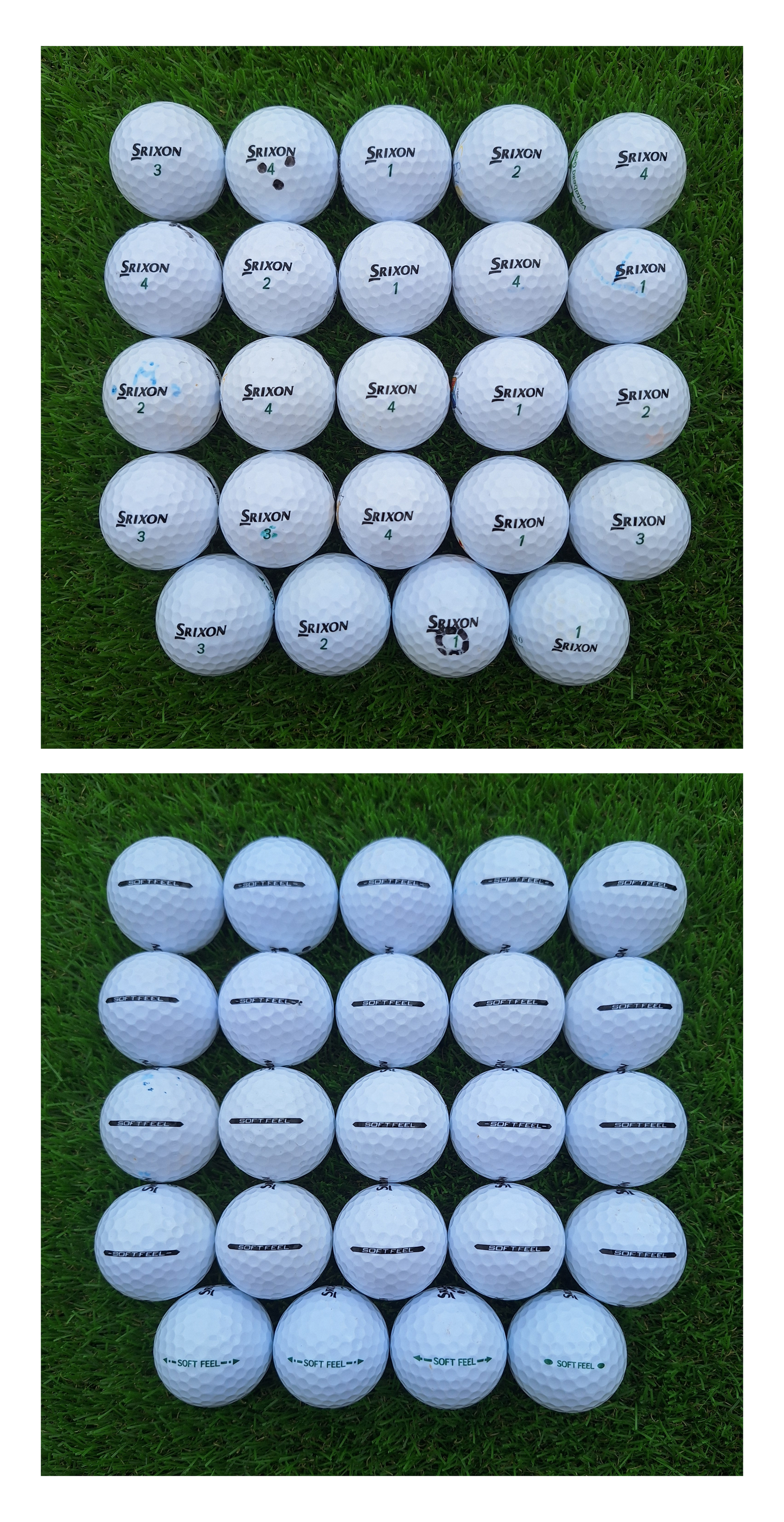 24 Bolas de golf Srixon Soft Feel