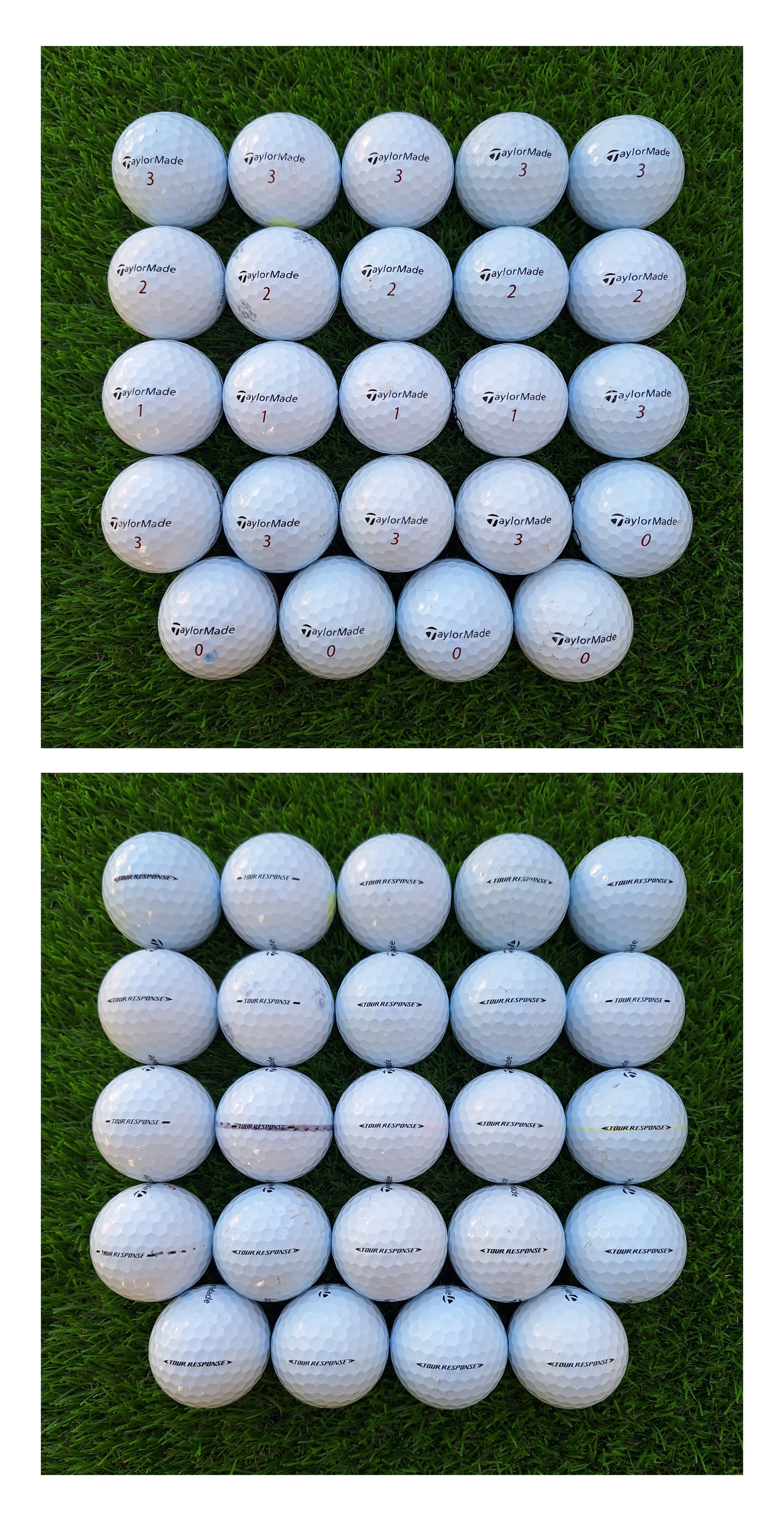 24 Bolas de golf Taylormade Tour Response