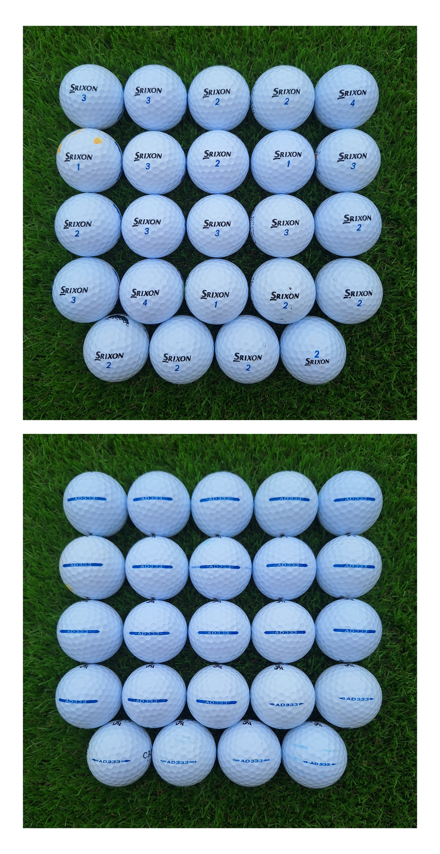 24 Bolas de golf Srixon AD333