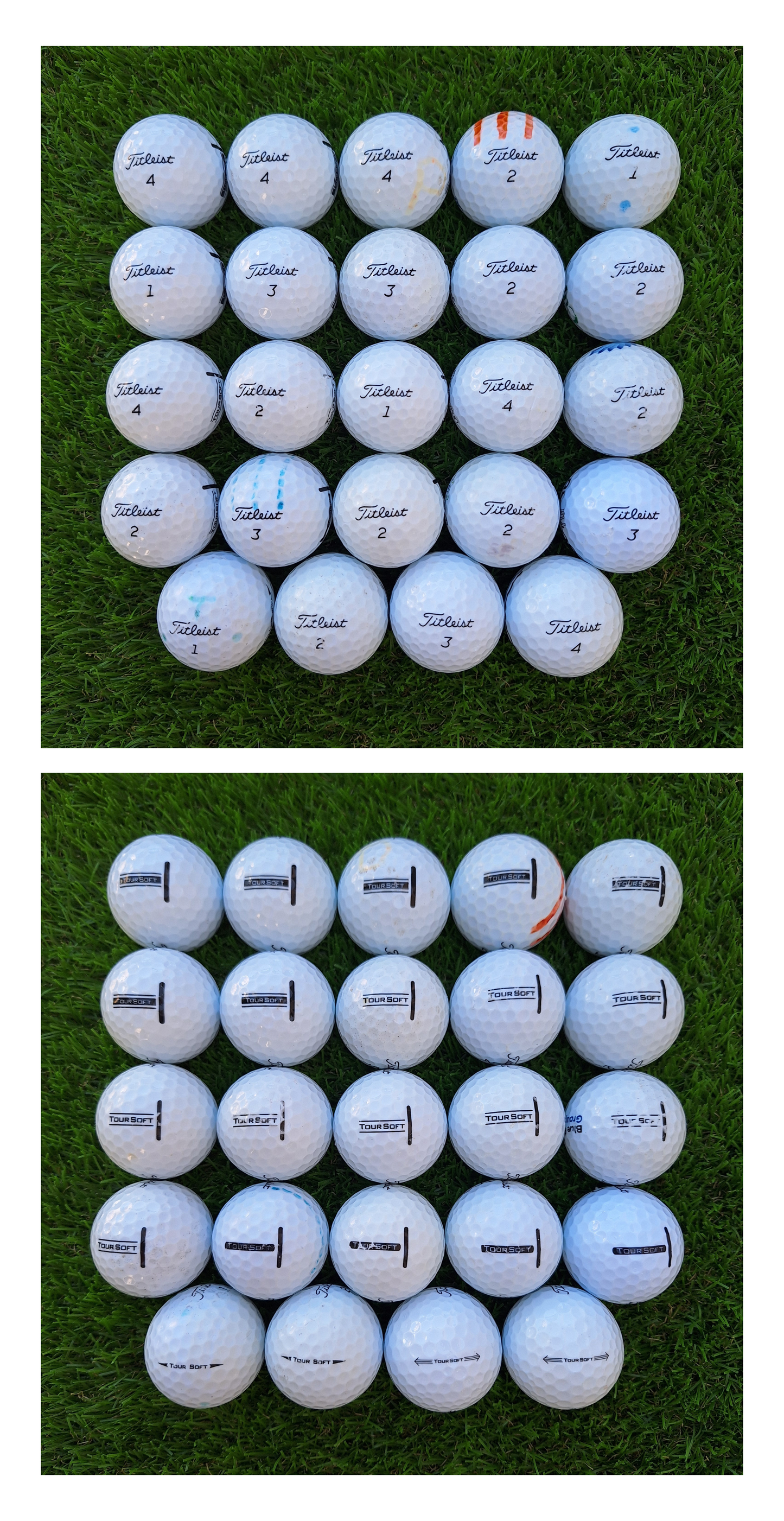 24 Bolas de golf Titleist Tour Soft