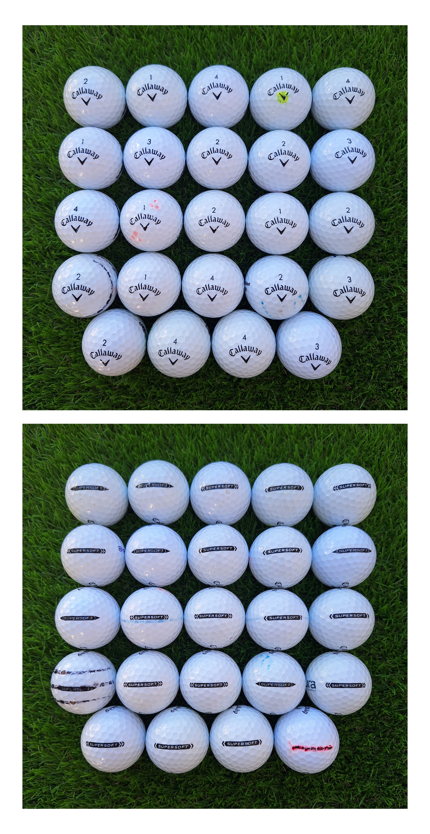 24 Bolas de golf Callaway SuperSoft