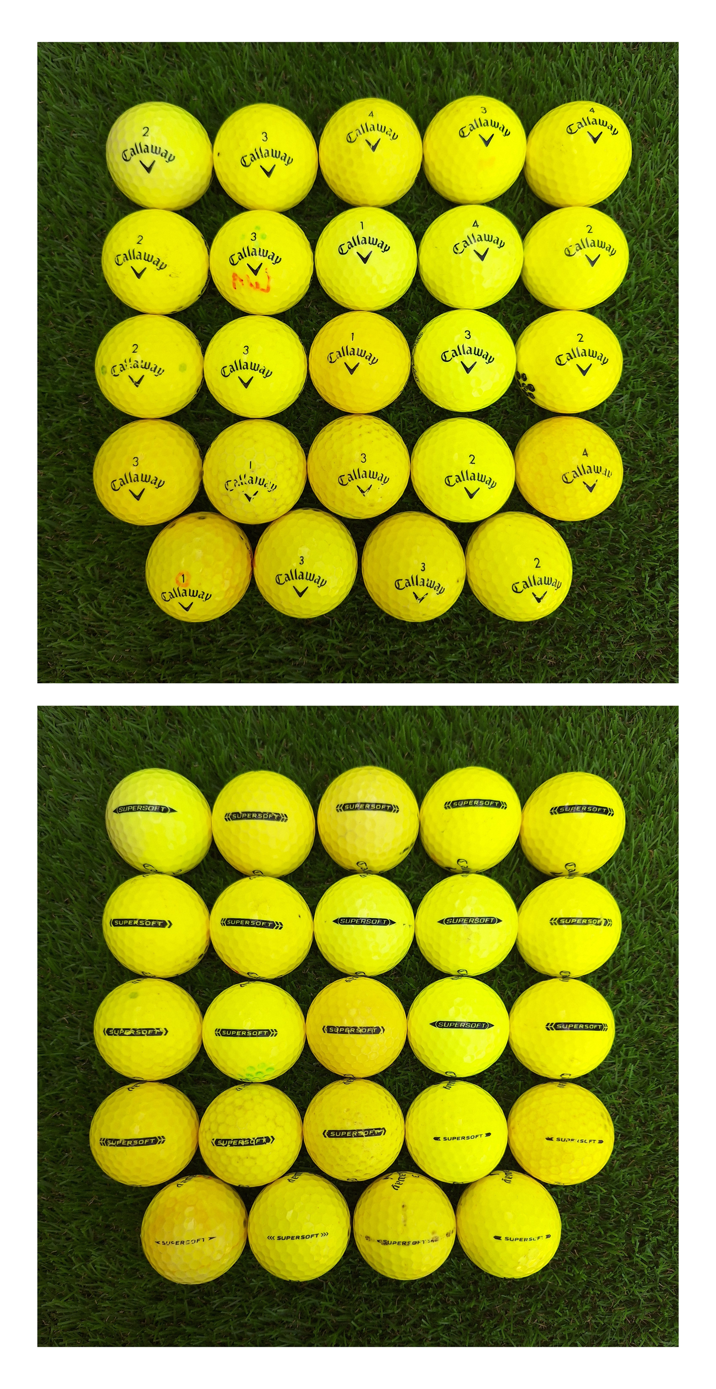 24 Bolas de golf Callaway SuperSoft