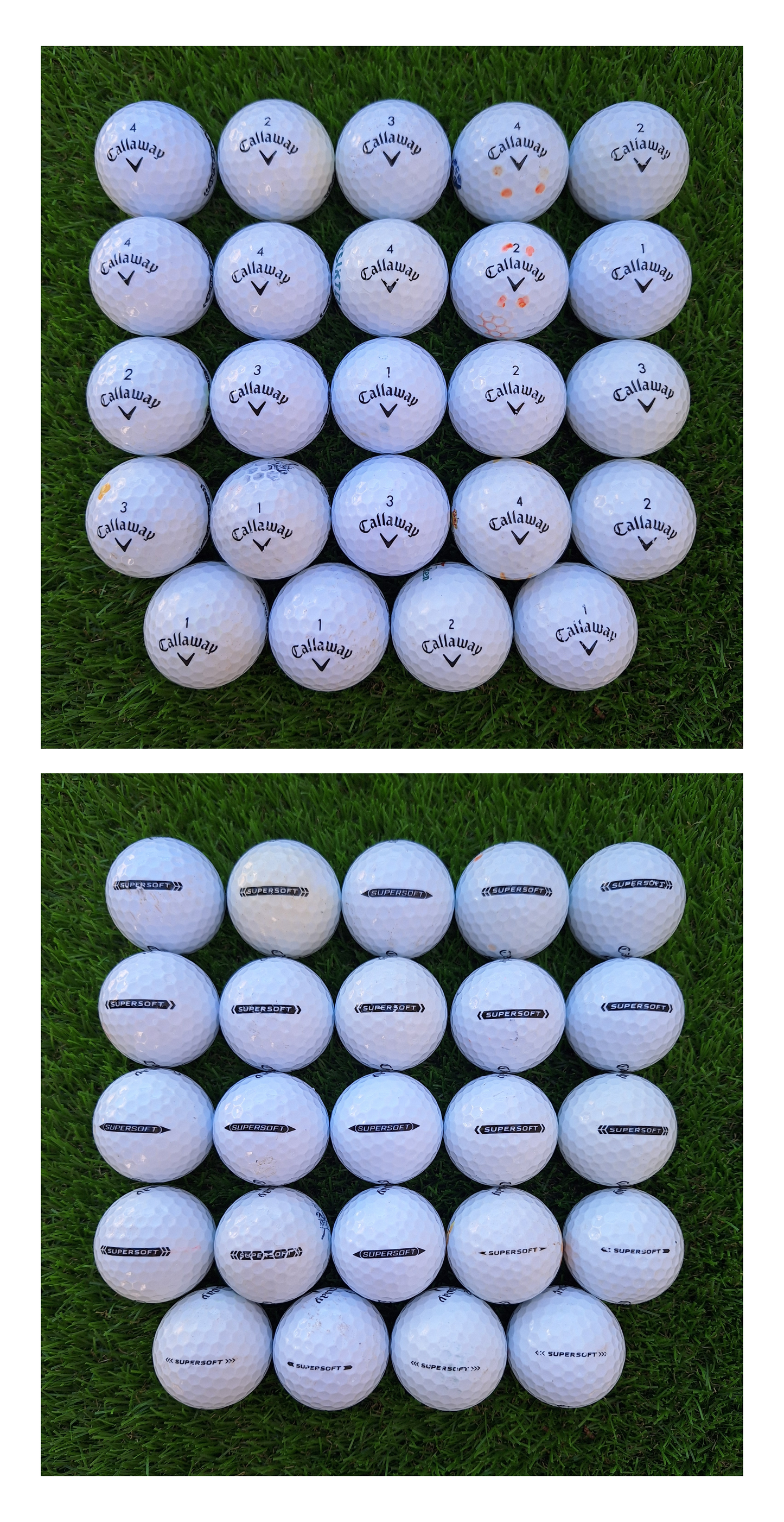 24 Bolas de golf Callaway SuperSoft