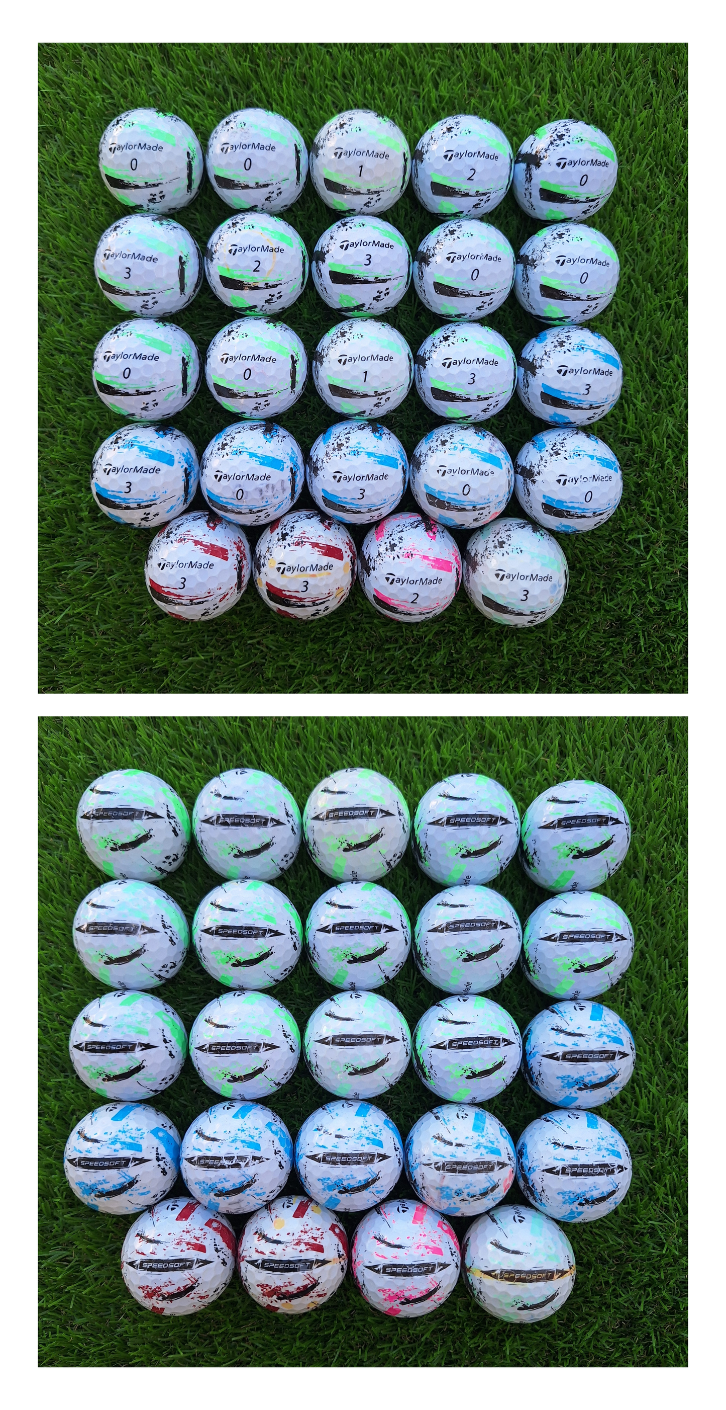 24 Bolas de golf Taylormade SpeedSoft