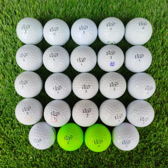 24 Bolas de golf Vice mixtas