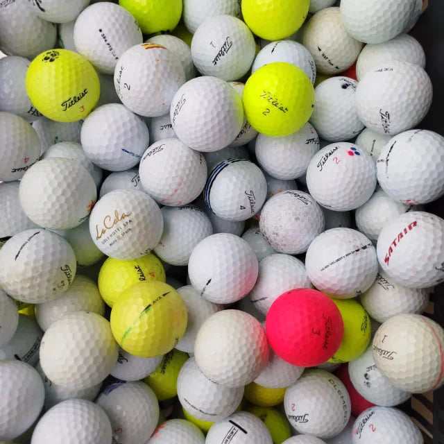 50 Bolas de golf Titleist mixtas