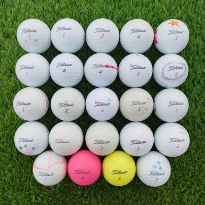 24 Bolas de golf Titleist mixtas