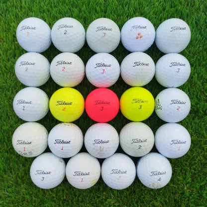 24 Bolas de golf Titleist mixtas