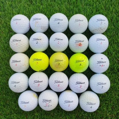 24 Bolas de golf Titleist mixtas