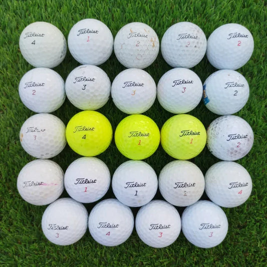 24 Bolas de golf Titleist mixtas