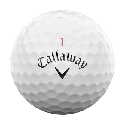 24 Bolas de golf Callaway Chrome Soft X